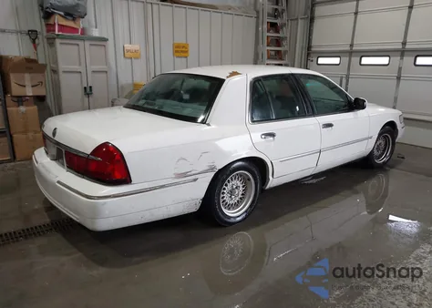 2000 Mercury Grand Marquis Ls z USA, uszkodzony, nr VIN 2MEFM75W7YX658429
